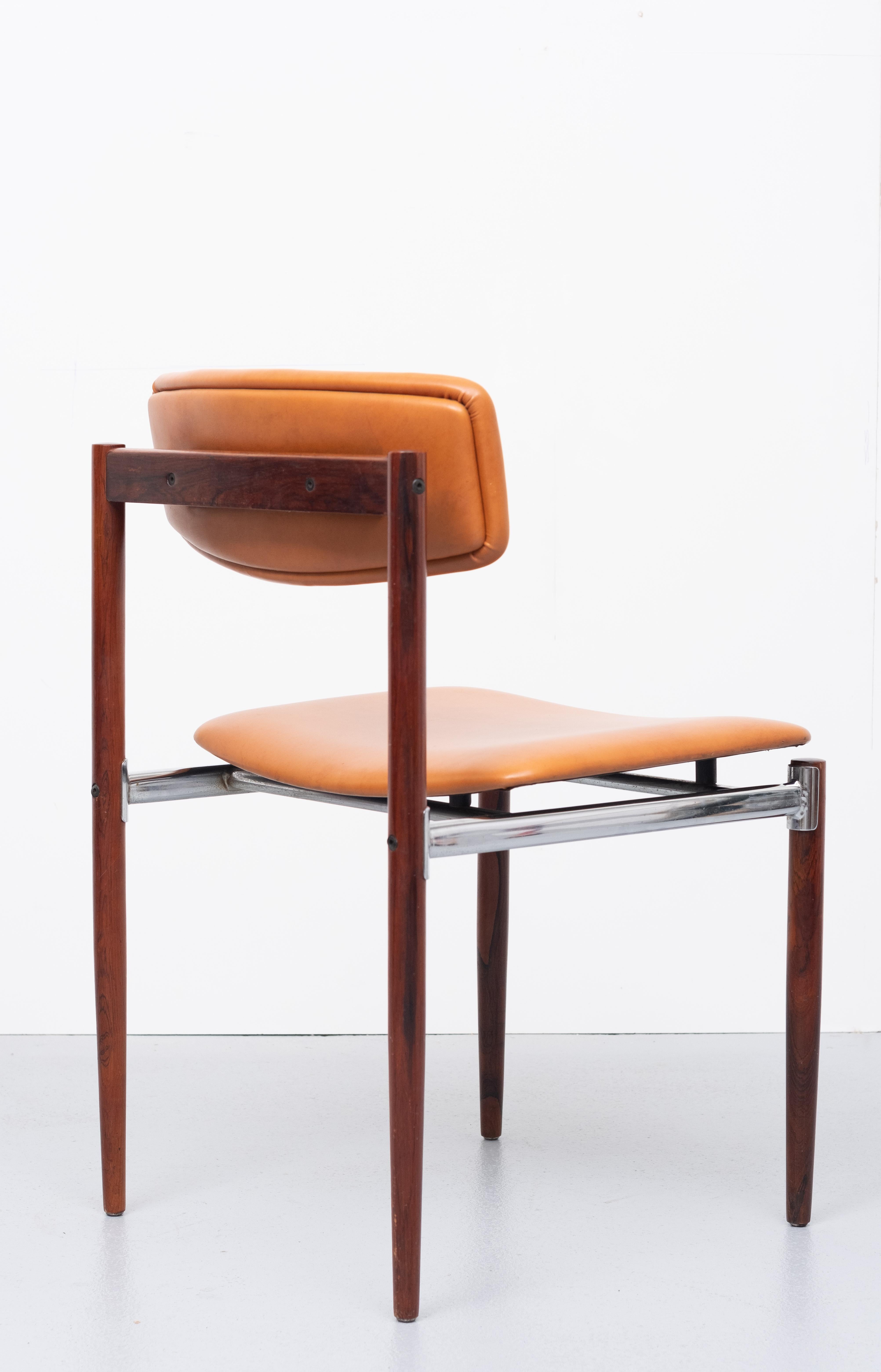 Dutch Thereca wooden Dining Chairs C Denekamp