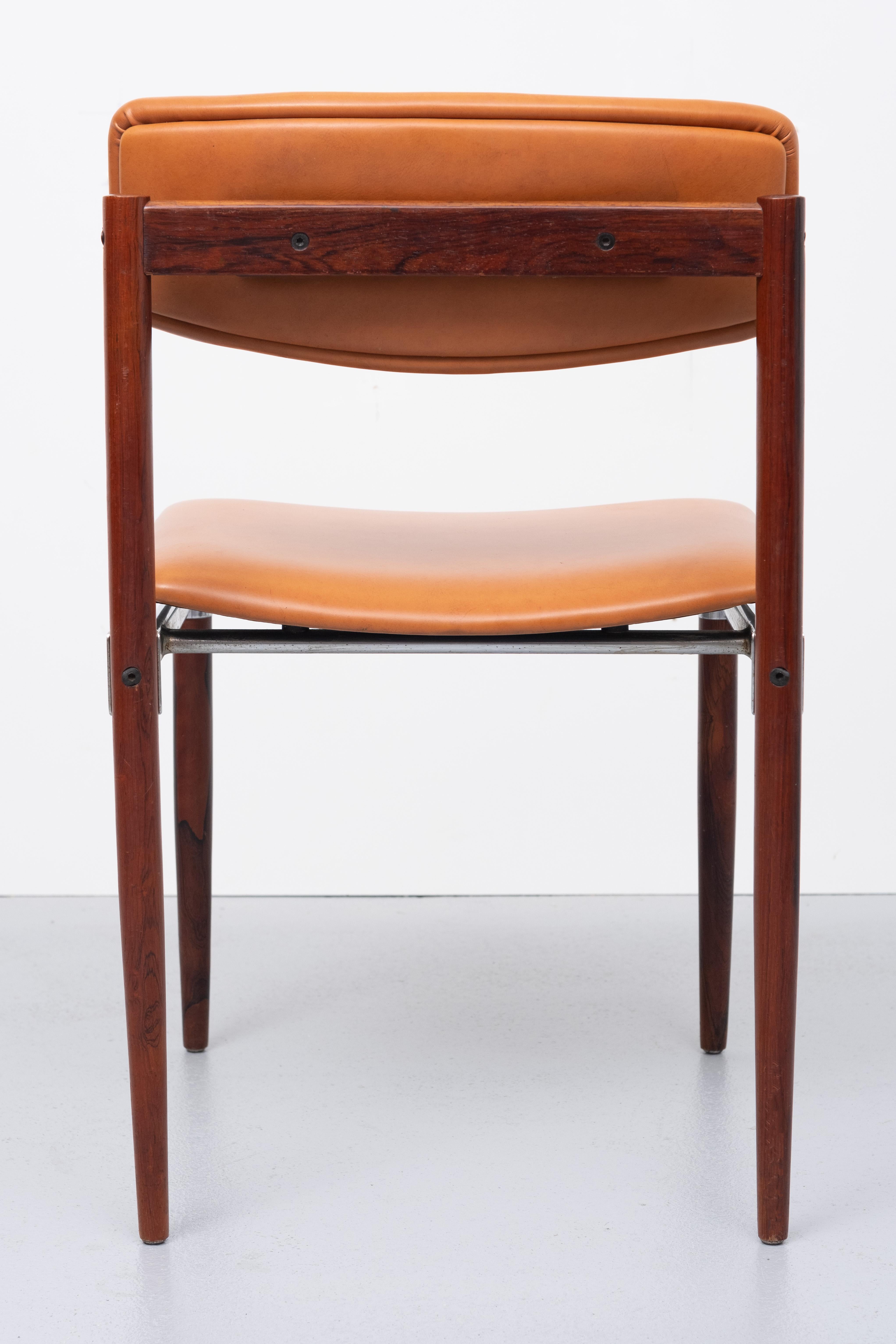 Thereca wooden Dining Chairs C Denekamp In Good Condition In Den Haag, NL
