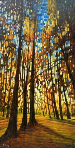 Resplandor de otoño, Pintura original