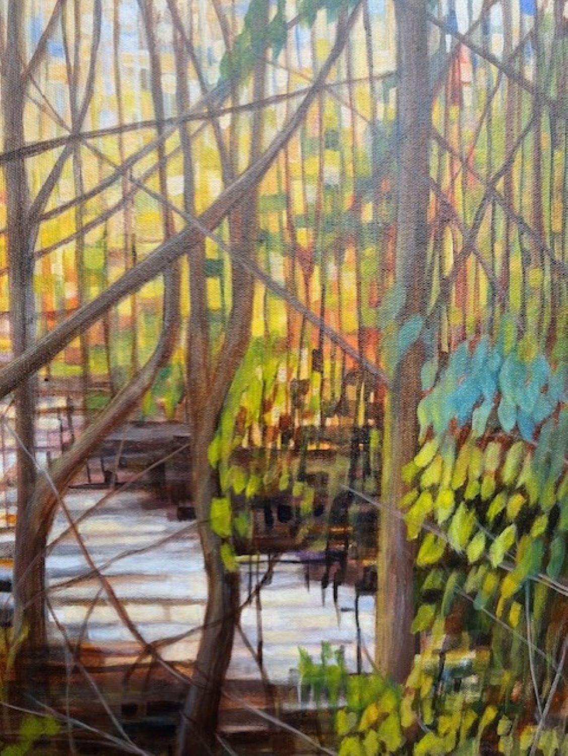 Forest Zen, Original Painting For Sale 1