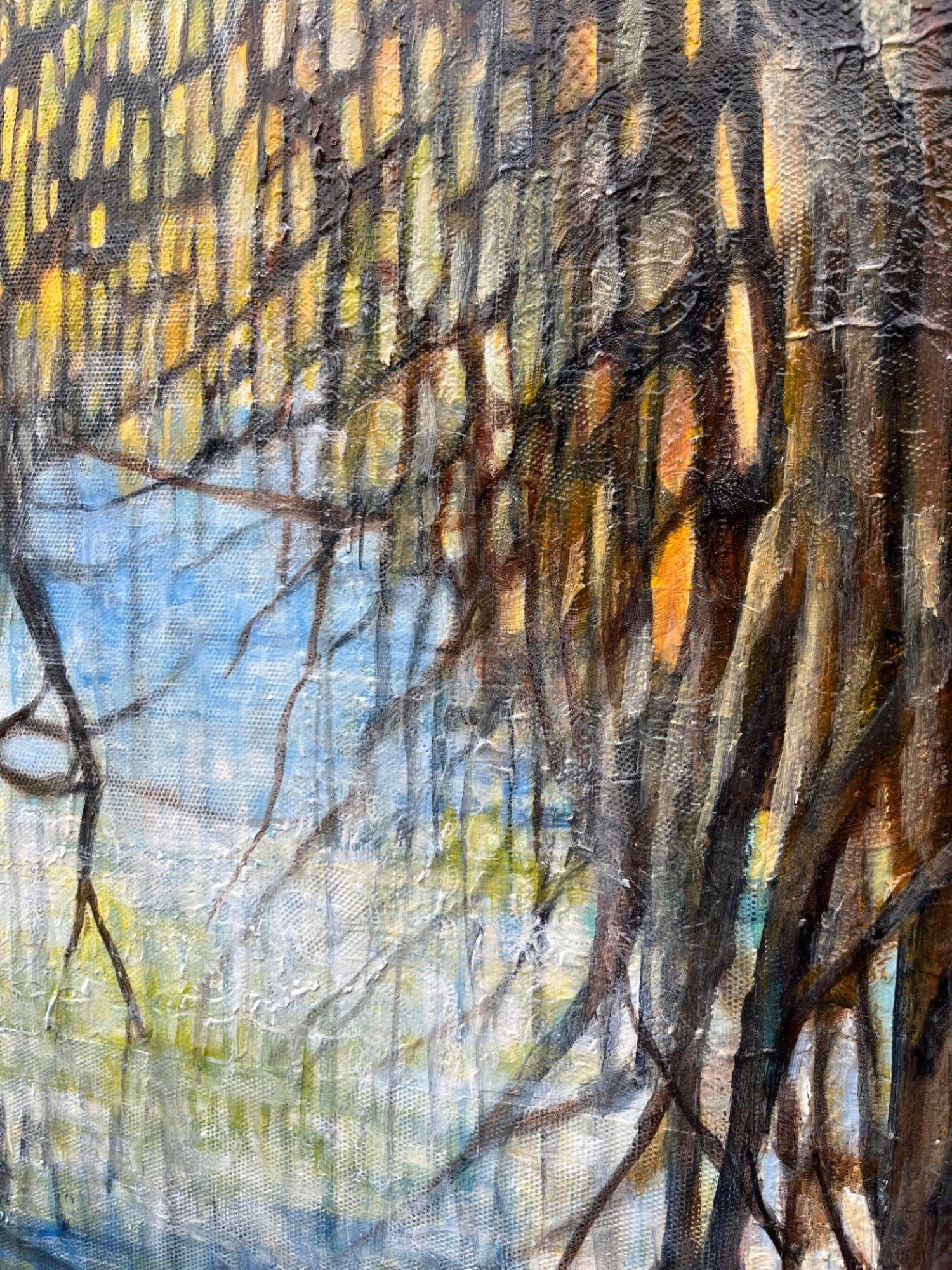 Luminous Lagoon, Original Painting For Sale 1