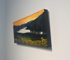 Gorge Wildflowers, Original Painting