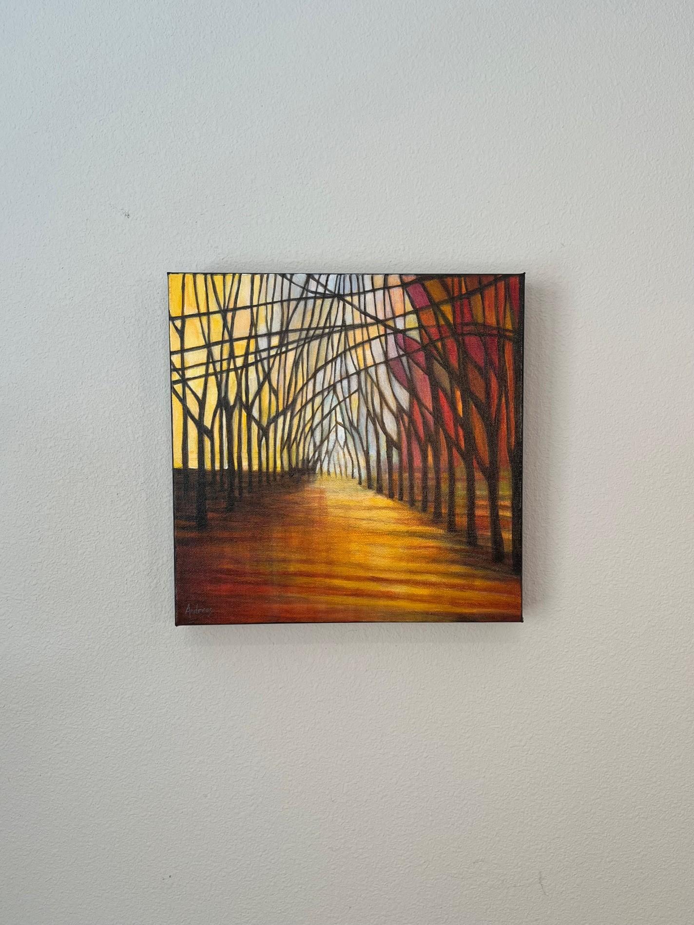 Friedenlicher Weg, Originalgemälde (Zeitgenössisch), Painting, von Theresa Andreas-O'Leary