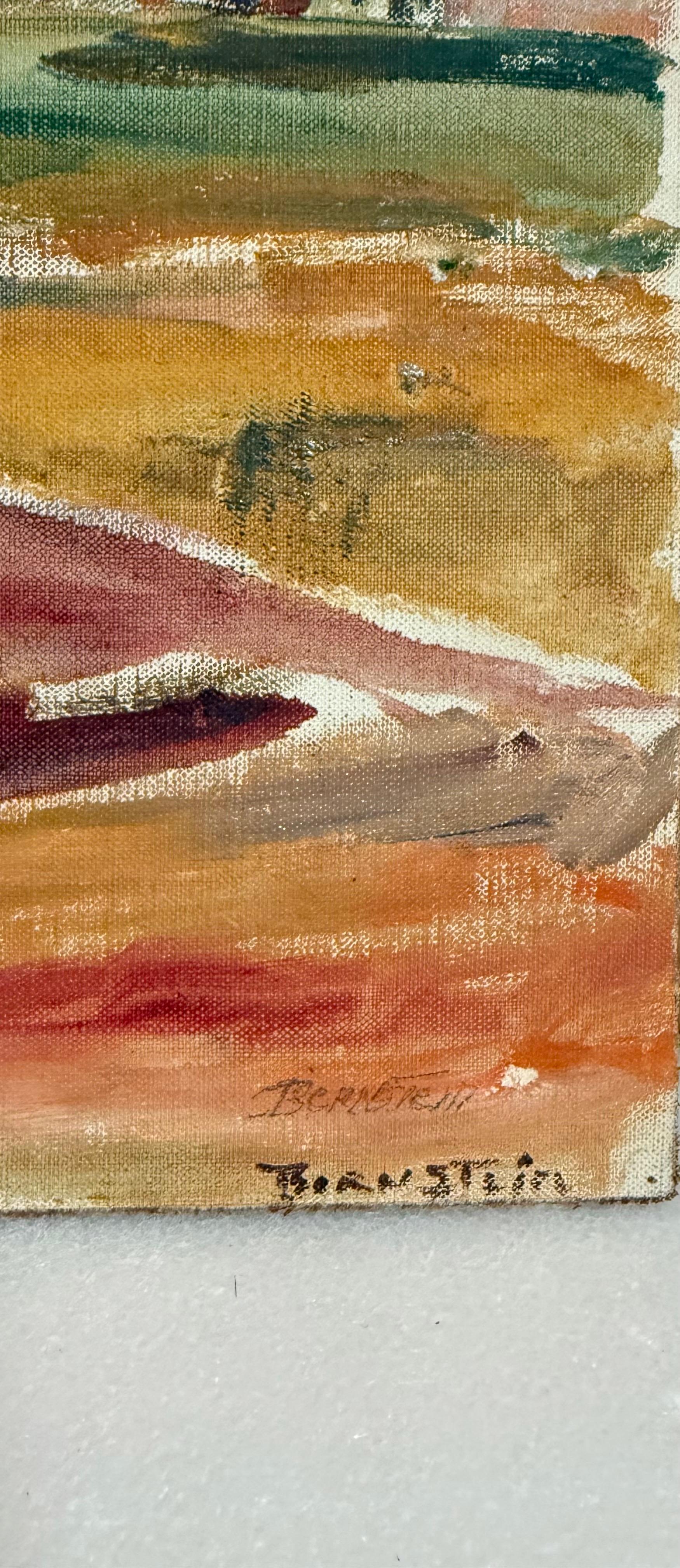 Oil Painting Israeli Landscape Theresa Bernstein Ashcan Realism For Sale 7