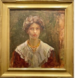 "Self-Portrait  Theresa Bernstein, autoportrait, école réaliste américaine