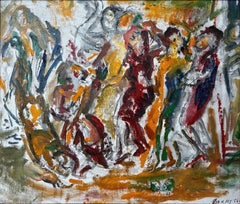 "Sin título" Theresa Bernstein, obra expresionista de la artista estadounidense Ashcan