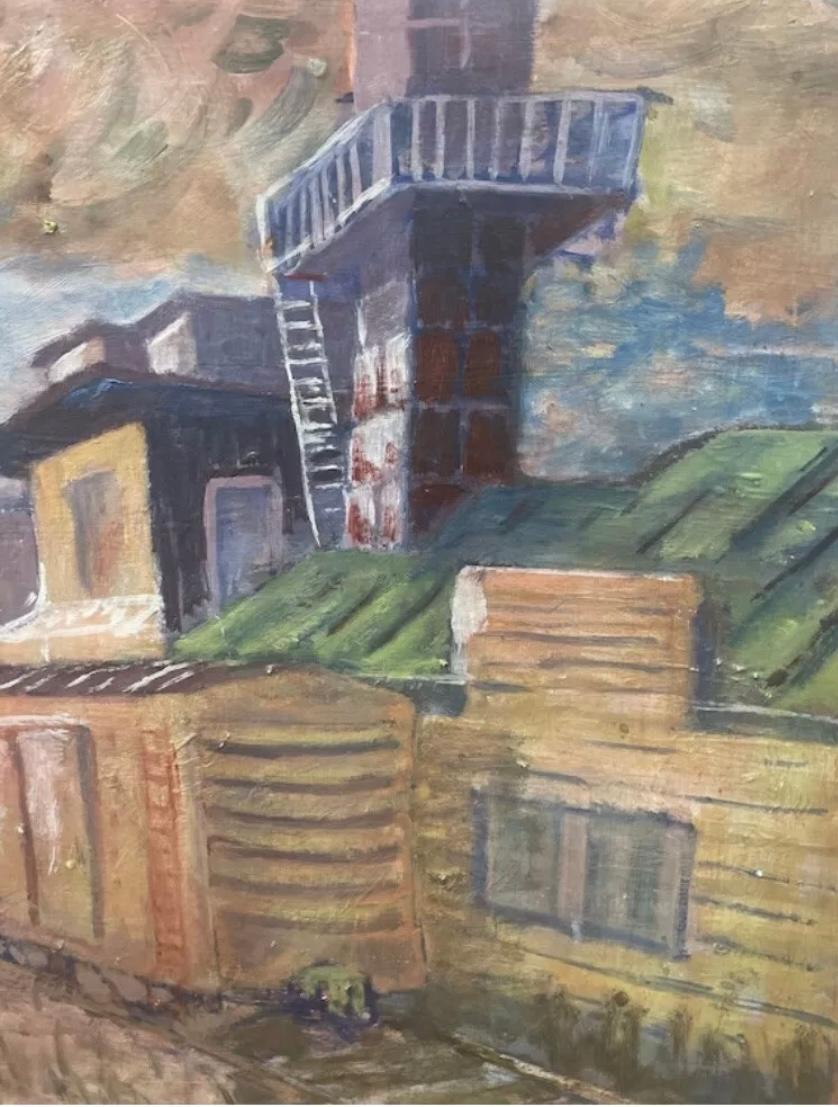 Dies ist ein Theresa Ferber Bernstein Original Öl auf Karton Gemälde. In gutem Zustand. Maße 30x34 ohne Titel. Ungerahmt