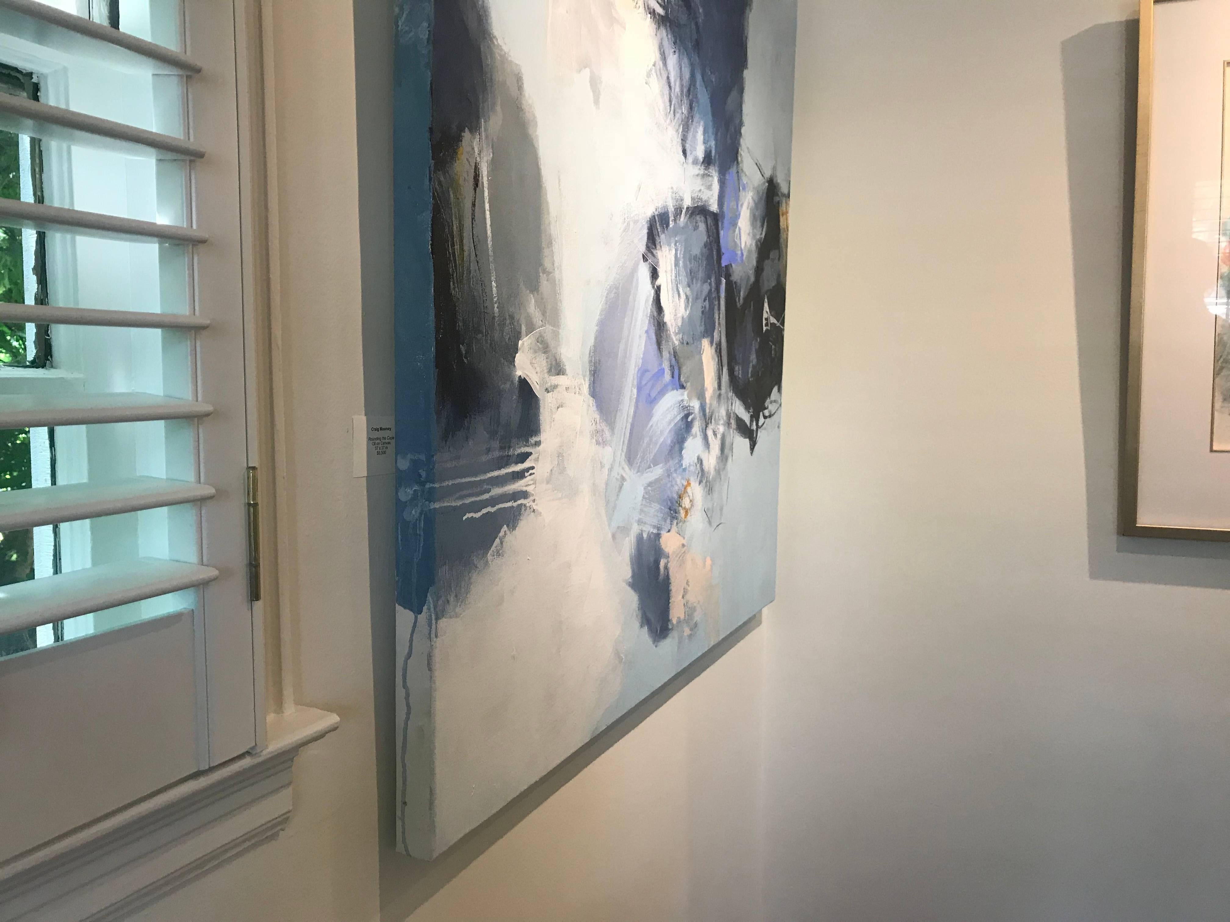Blind Faith, Large Square Acrylic on Canvas Abstract Painting 5