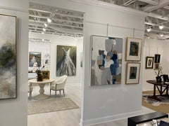 Something We Said Yesterday by Theresa Girard, Abstract Framed Painting