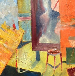 Artists Vantage Point, Painting, Oil on Wood Panel