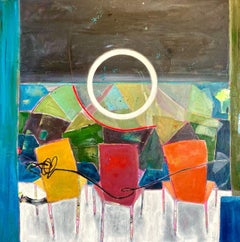 Old Friends, Painting, Oil on Canvas