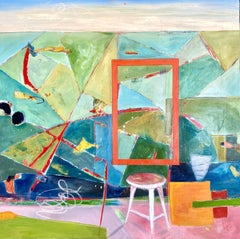Studio (Ansichten und Standpunkte), Gemälde, Öl auf Leinwand