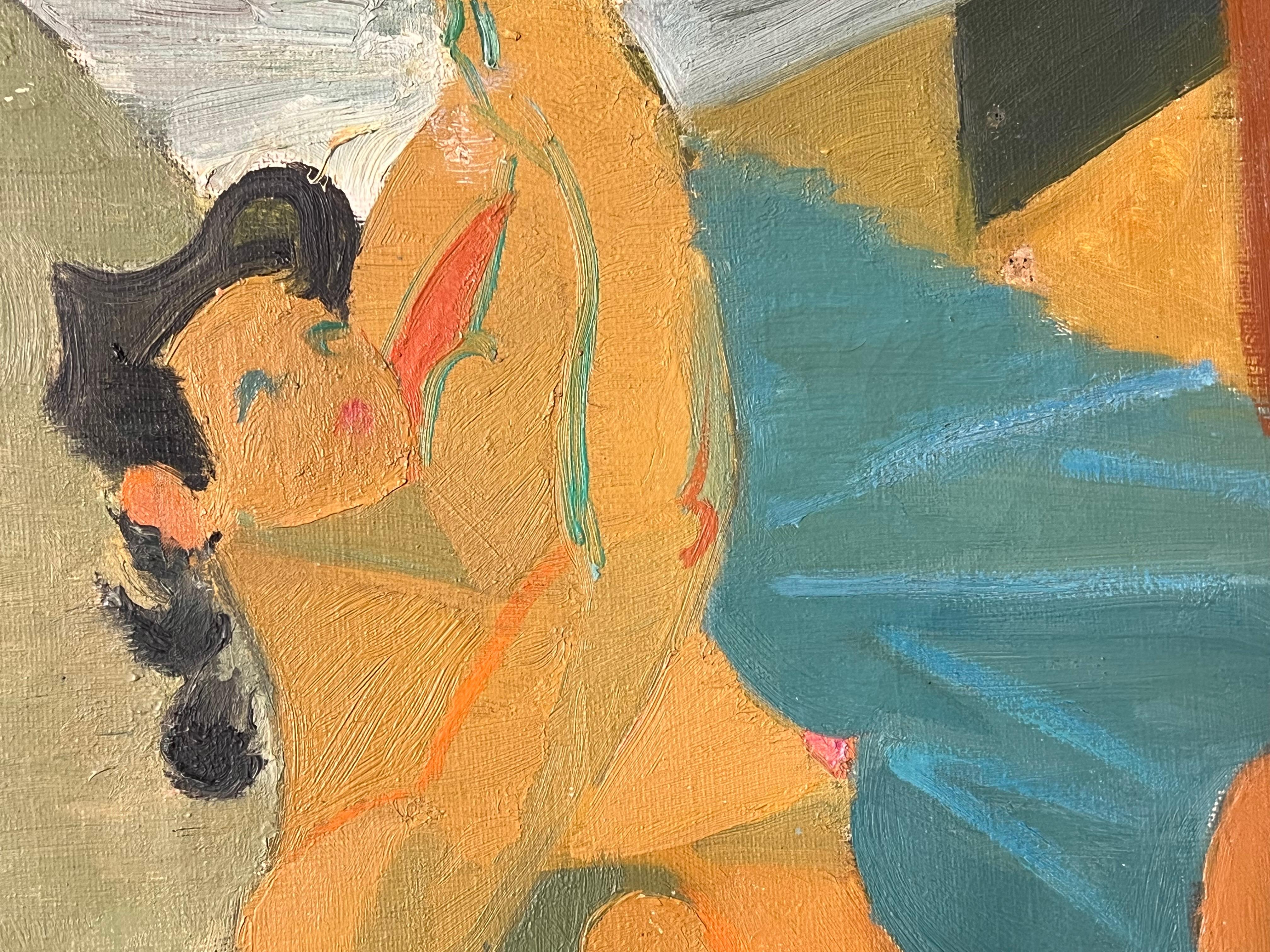 Nude Model
by Therese Hummel (French, 1911-1999)
signed & dated 1954
oil on canvas, unframed
canvas : 11 x 14 inches
Provenance: private collection of this artists work, Paris
Condition: sound and good condition

For more any more information please