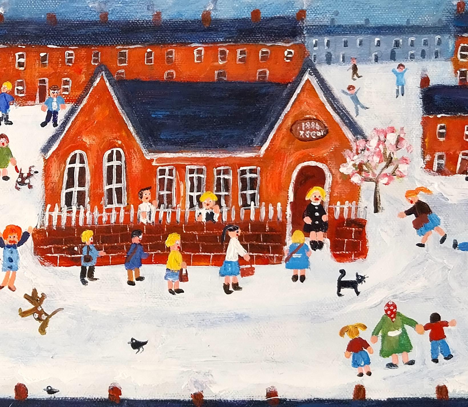 Guten Morgen allerseits – Painting von Therese James