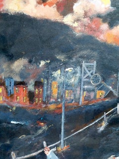 He Remembers His Days As A Young Man. Contemporary Figurative Painting