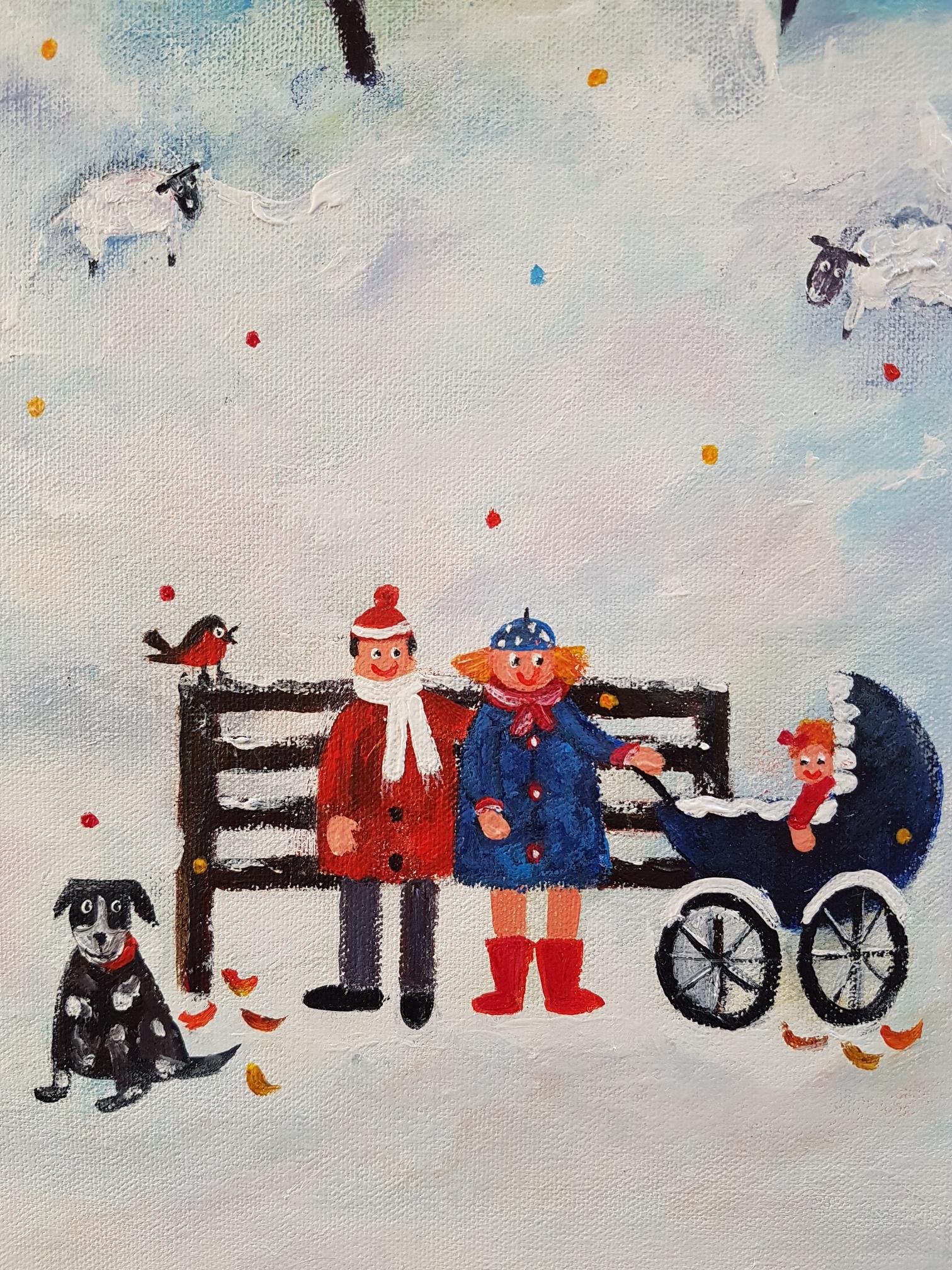 Deja que nieve - Painting de Therese James