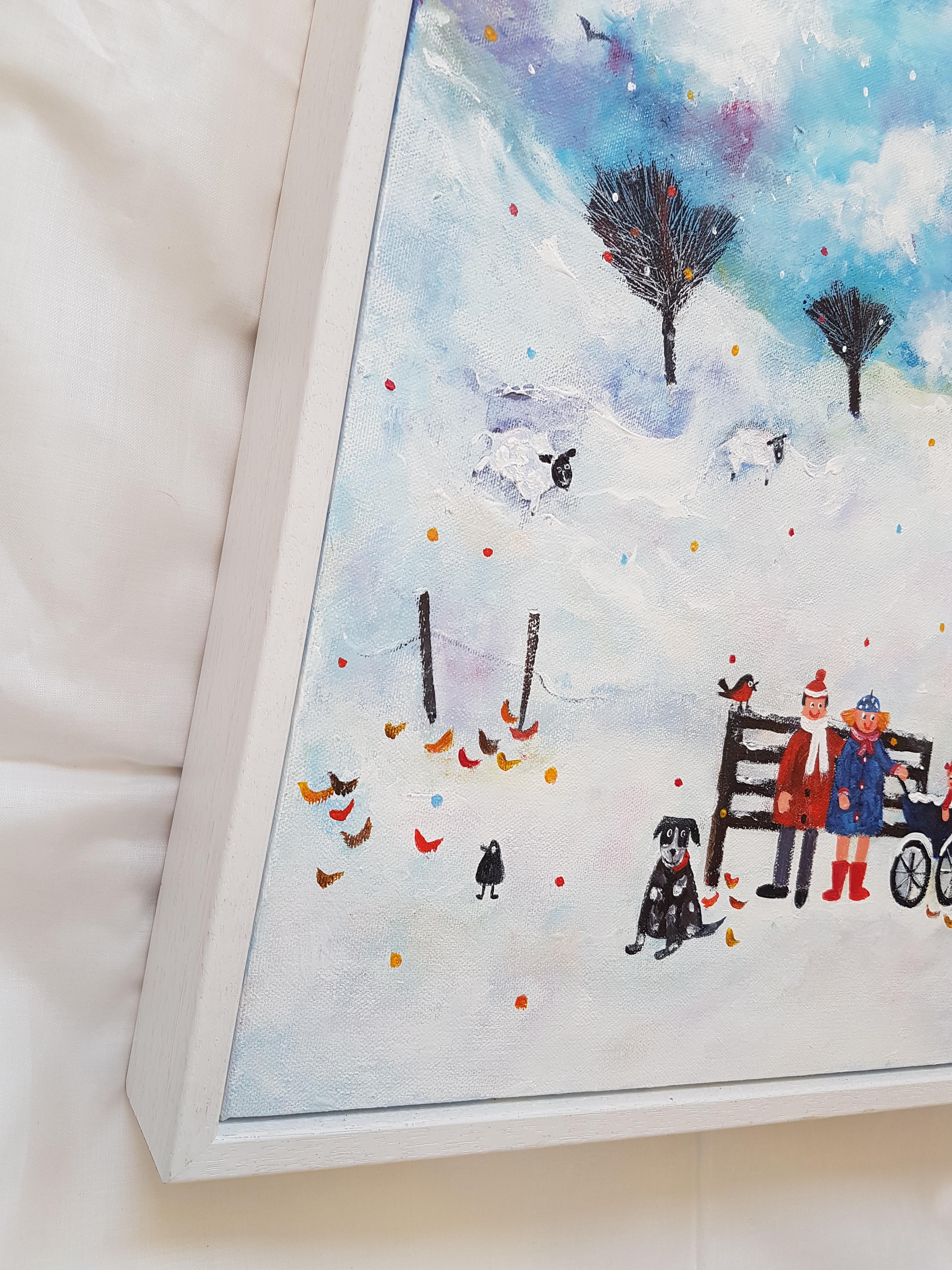 Deja que nieve - Painting Arte marginal de Therese James