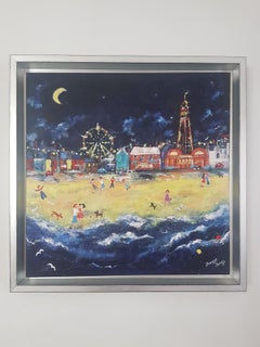 Notte stellata. Pittura contemporanea di scuola naïf