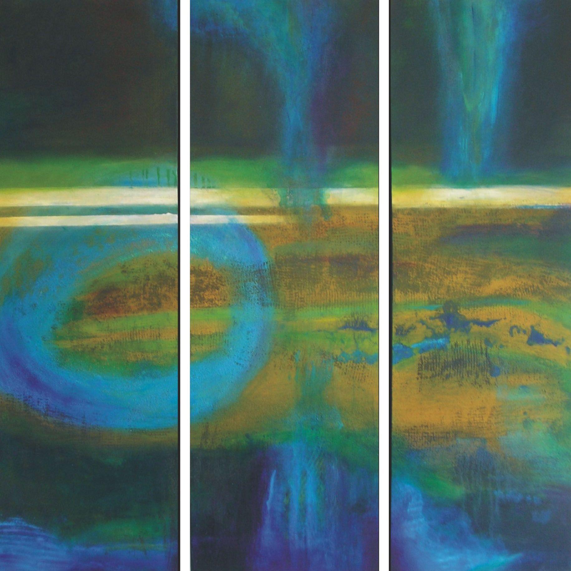 A Cut Above - Tipdytch, Pittura, Acrilico su Tela - Painting di Therese Lydia Joseph