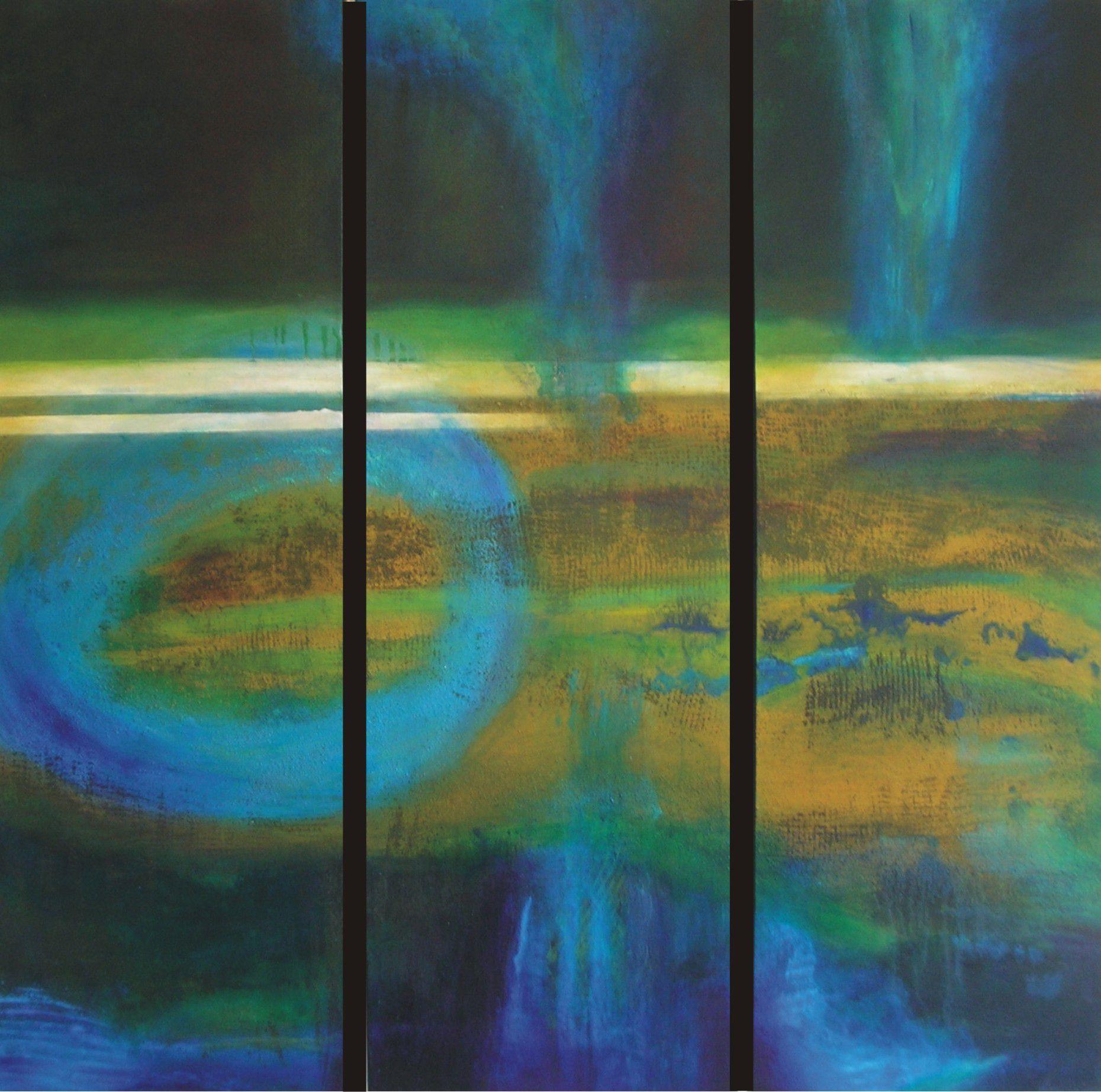 Abstract Painting di Therese Lydia Joseph - A Cut Above - Tipdytch, Pittura, Acrilico su Tela