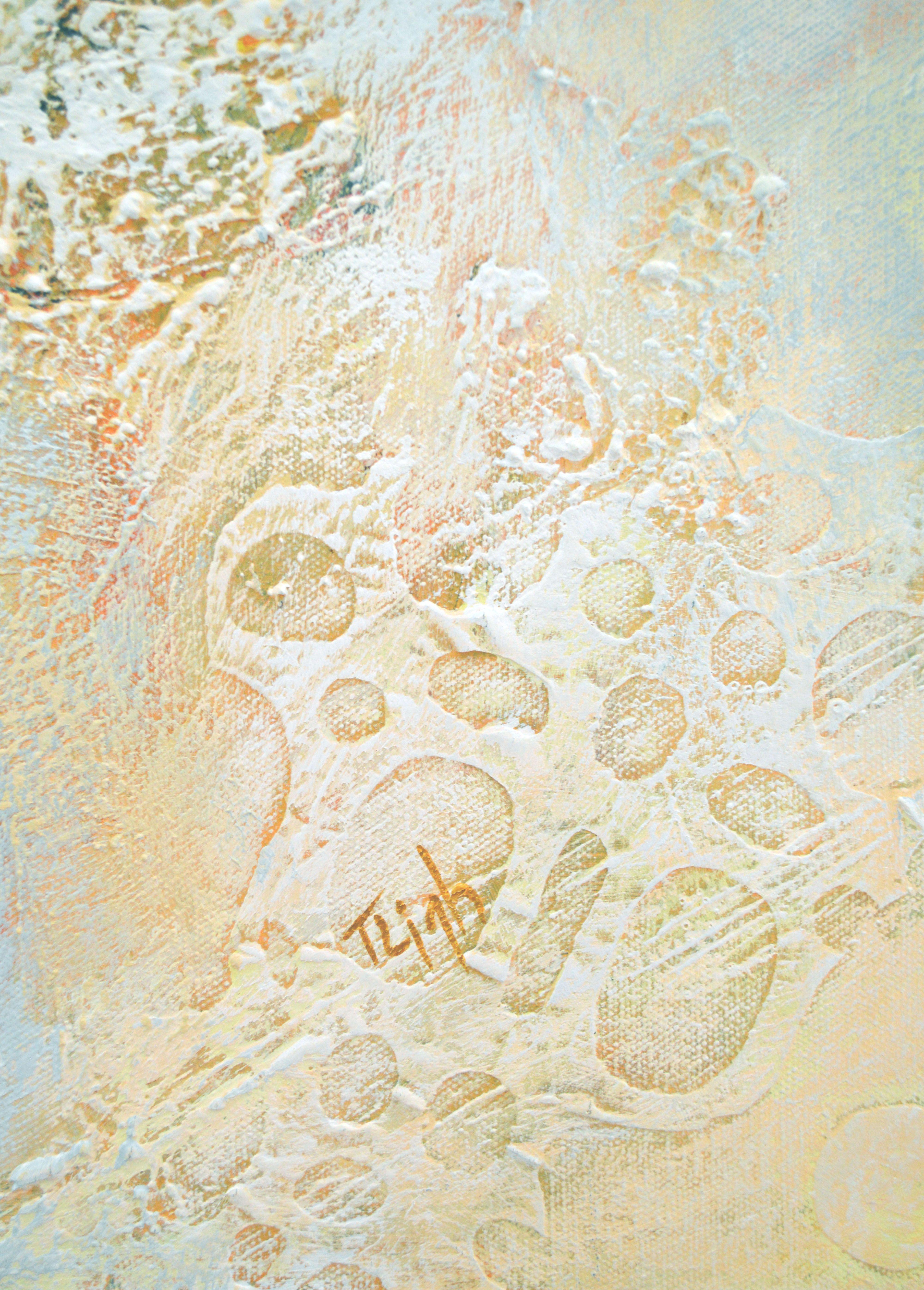 Dúo, Pintura, Acrílico sobre lienzo - Painting de Therese Lydia Joseph