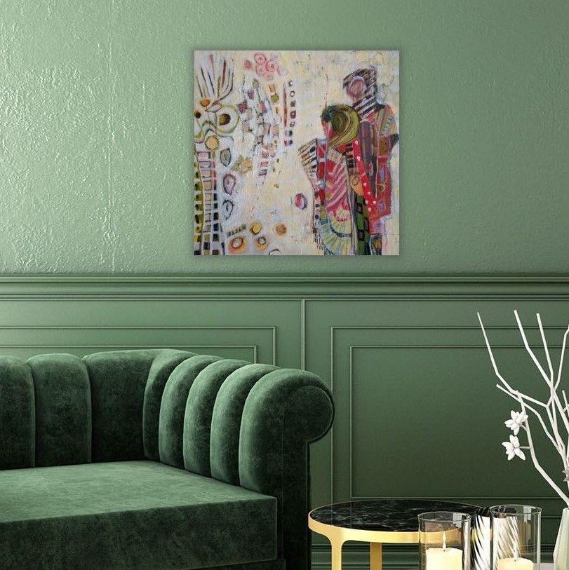 Where money grows on trees, Painting, Acrylic on Canvas For Sale 2