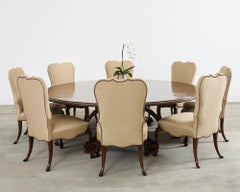 Therien Studio für Dessin Fournir, Volute-Esstisch aus Nussbaumholz