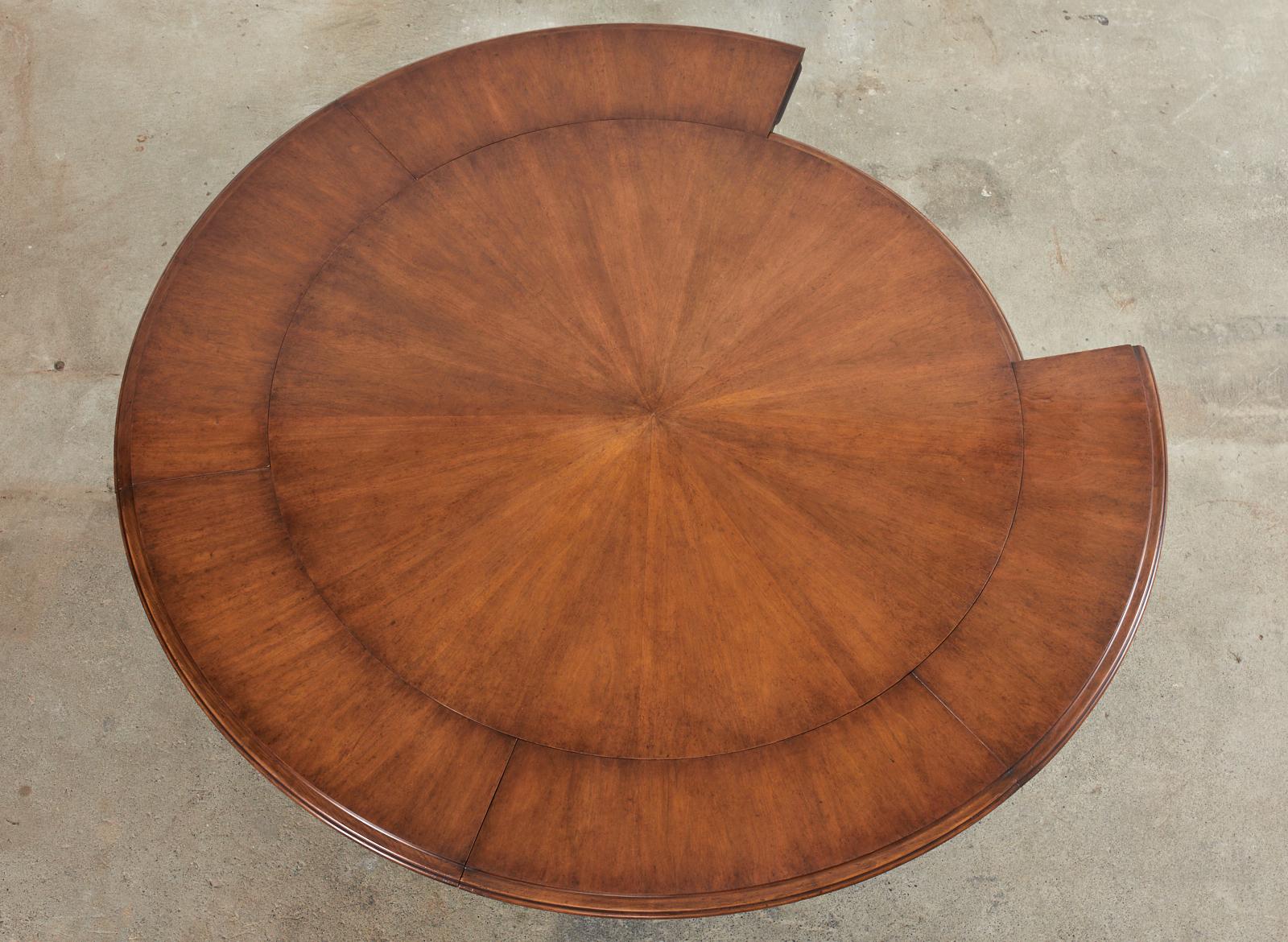 Therien Studio Workshop Walnut Volute Dining Table with Leaves 7