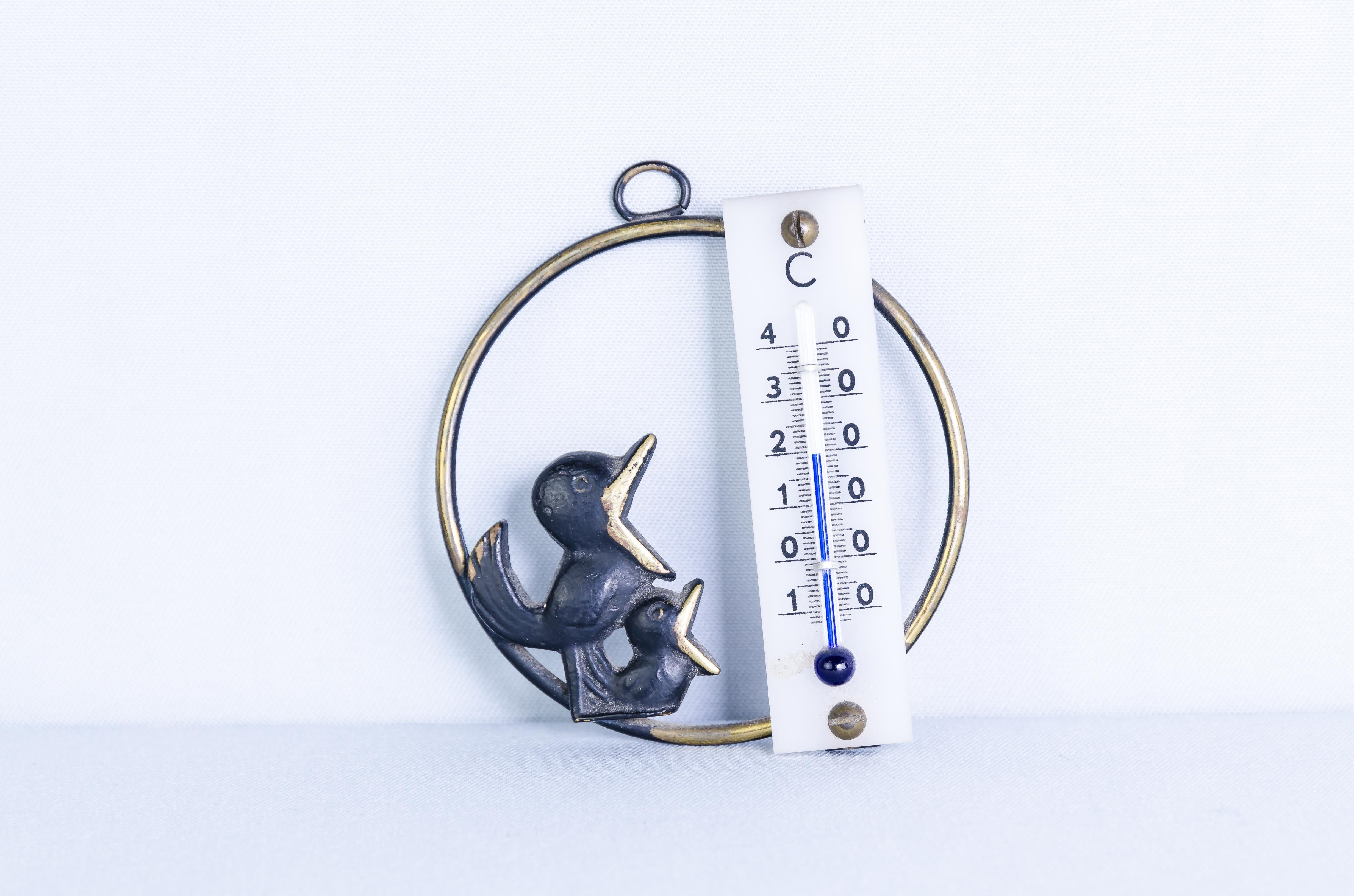 Thermometer von Walter Bosse, ca. 1950er Jahre
Ursprünglicher Zustand.