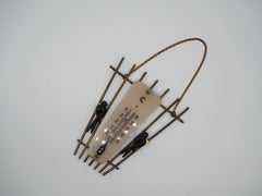 Thermometer with Birds, Wood and Brass, Walter Bosse/Hertha Baller Vienna