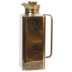 Vintage Thermos Flask in Brass by Renzo Cassetti, Italy