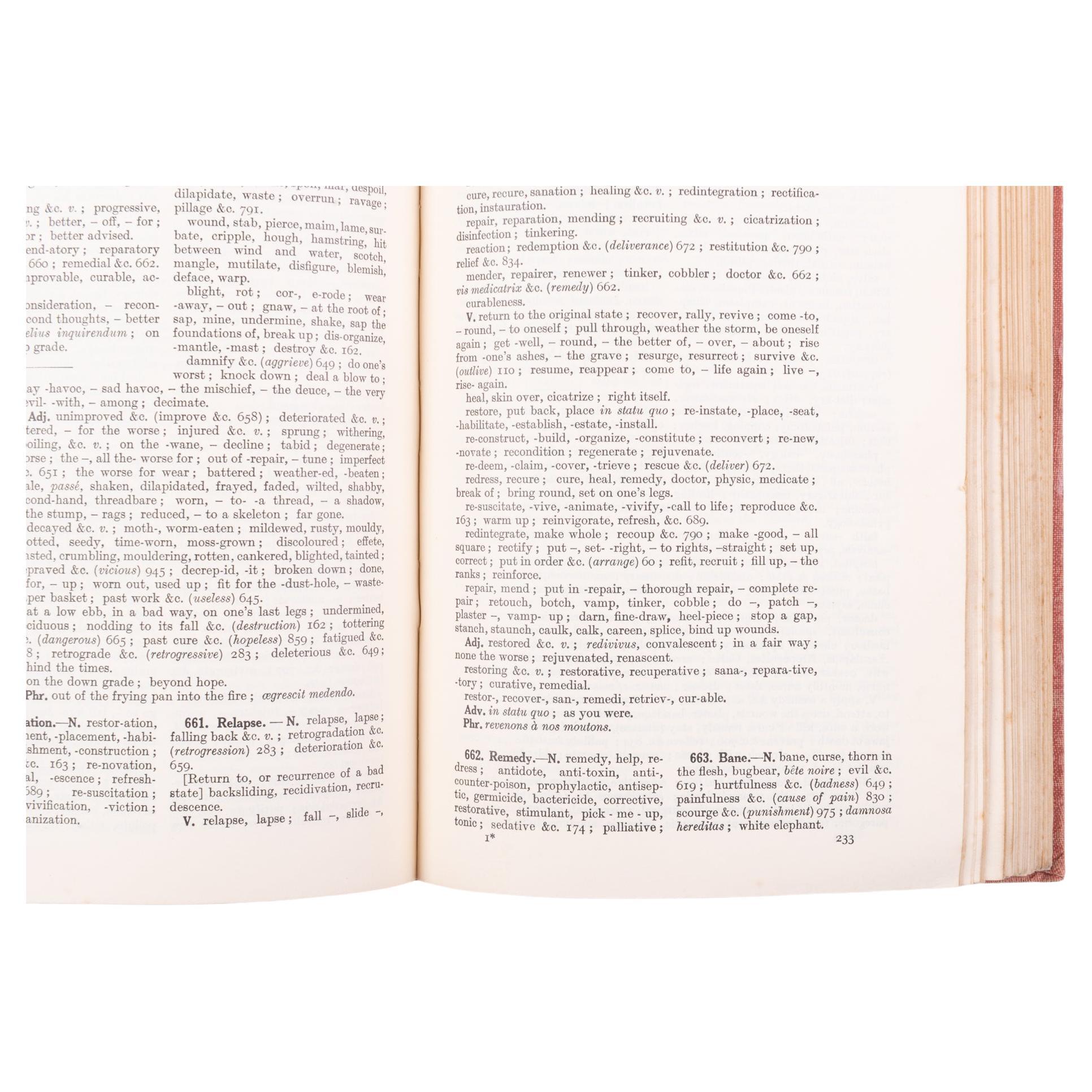 Thesaurus der englischen Wörter und Sätze (Sonstiges) im Angebot