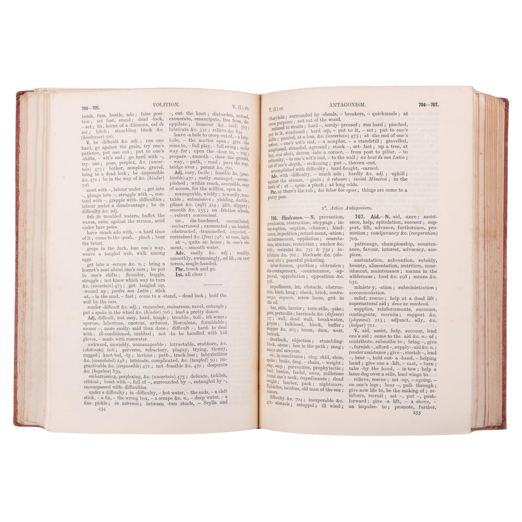 20th Century Thesaurus of English Words and Phrases For Sale