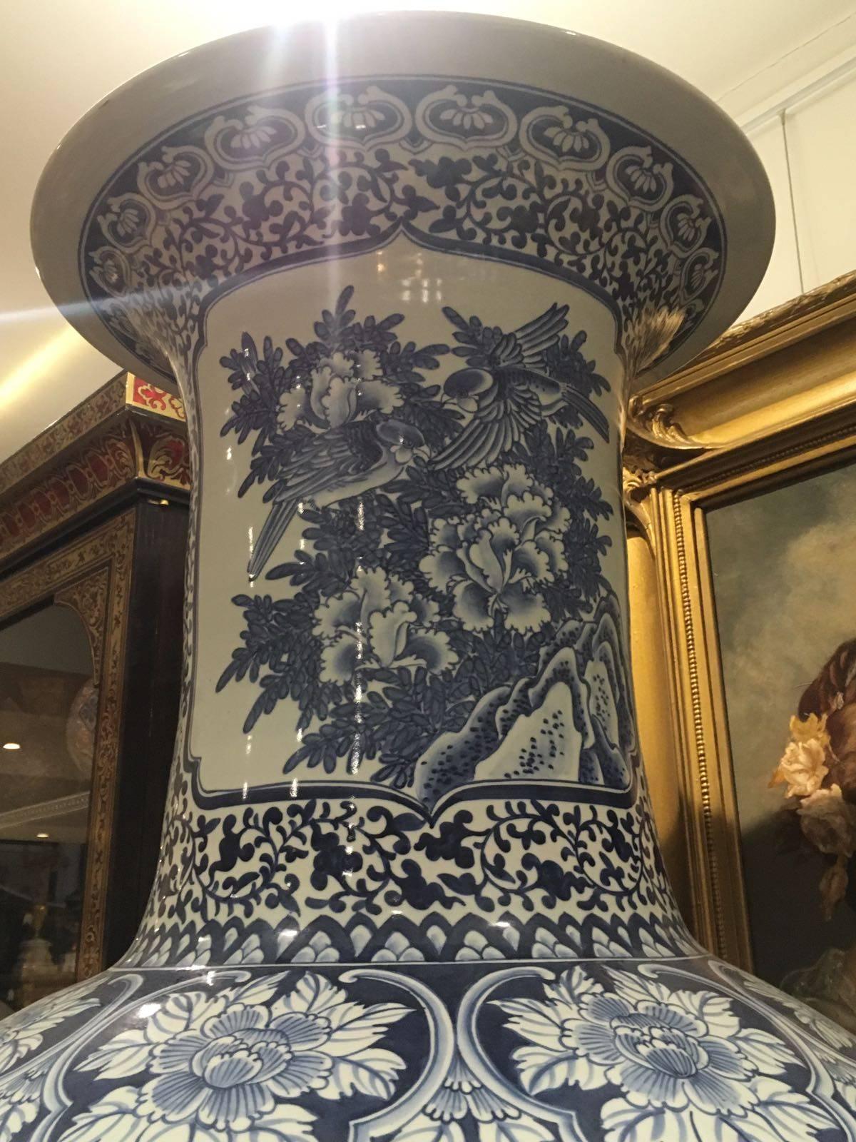 Porcelain These Elegant Late 19th-Early 20th Century, Chinese Vases Are Very Beautiful For Sale