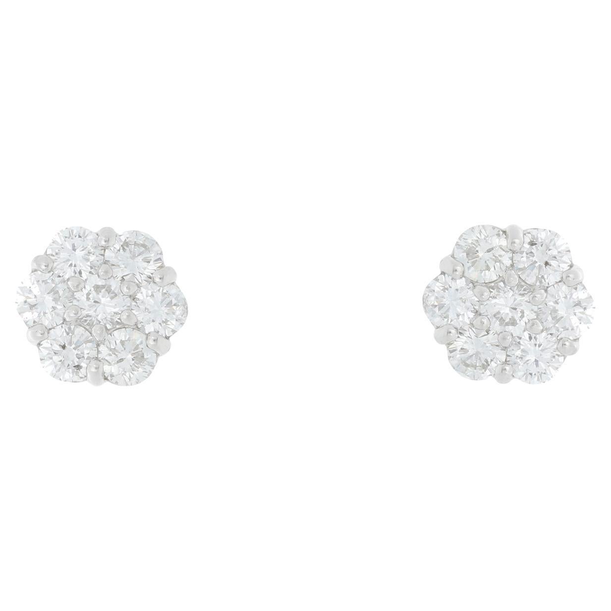 Joyería fina Pendientes broquel