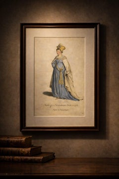 Thessalonian Bride Costume Print - Ottoman Dress Engraving, Jefferys, 1749