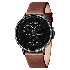 THEY - 41mm Used brown & black quartz watch unisex