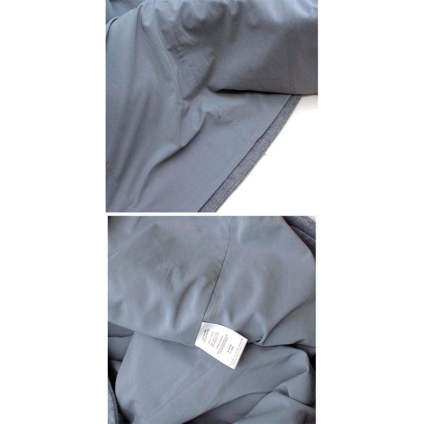 Theyskens' Theory Grey Wool blend Belted Long Coat  - Size M 2