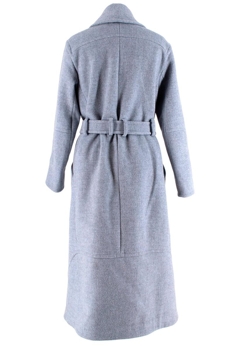 theory coat blue