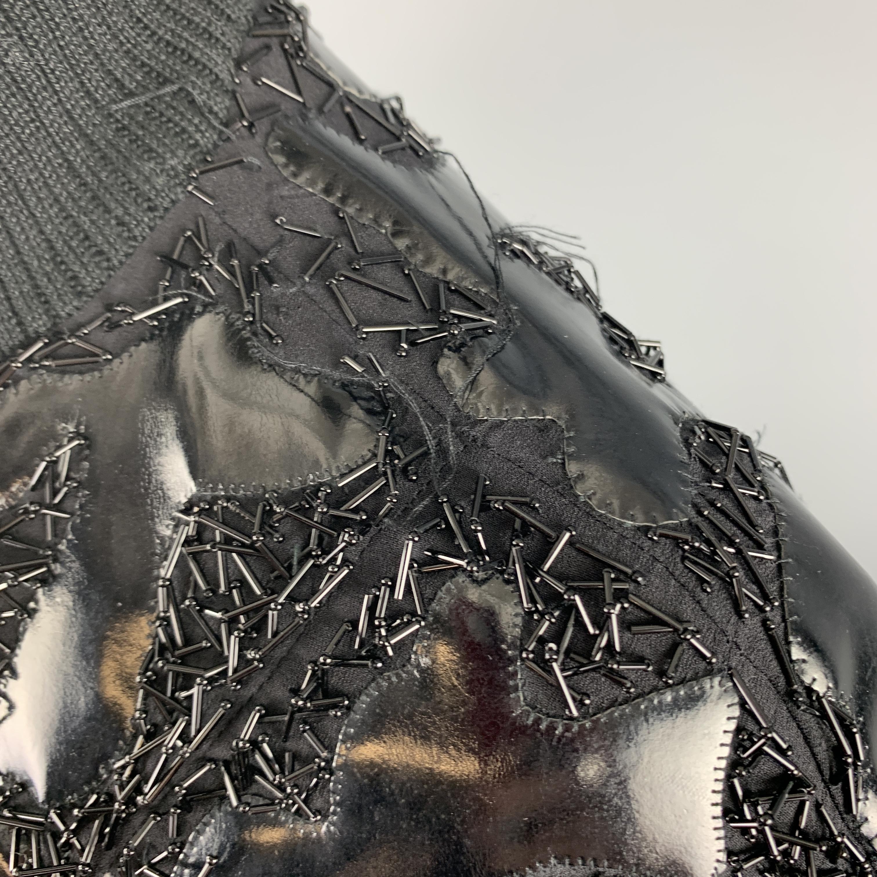 pvc bomber jacket