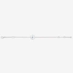 THIALH Diamond, Paraiba Tourmaline and White Chalcedony 18 Karat Gold Bracelets