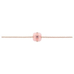 THIALH Diamond, Spinel and Pink Opal 18 Karat Rose Gold Bracelet