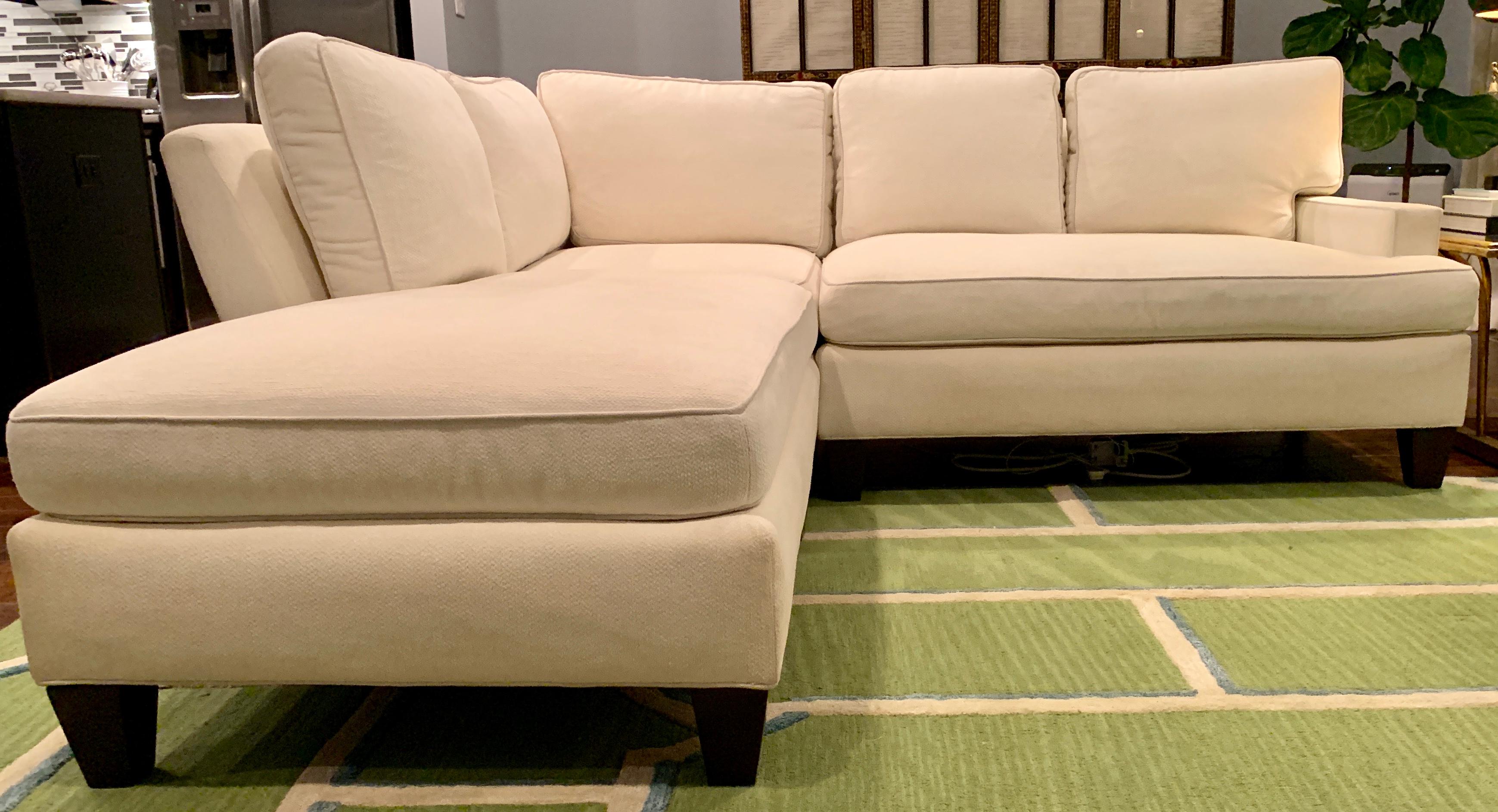 Thibaut 'Madison' Custom Sectional Sofa in Crypton Fabric 6