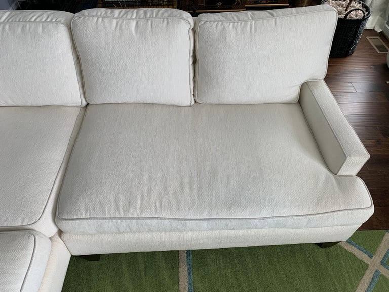 Thibaut 'Madison' Custom Sectional Sofa in Crypton Fabric at 1stDibs
