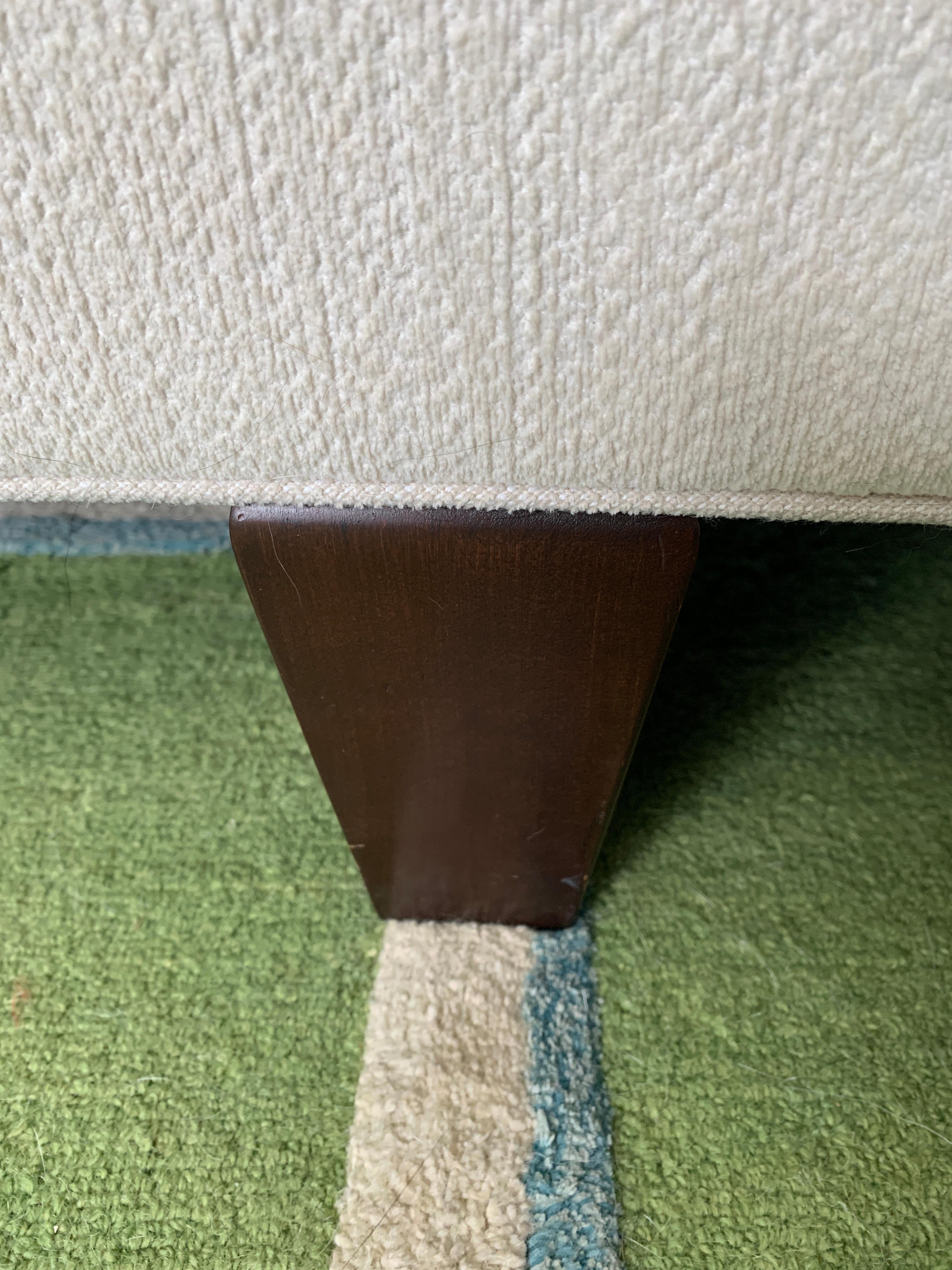 Modern Thibaut 'Madison' Custom Sectional Sofa in Crypton Fabric