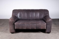 Thick and Soft Buffalo Leather De Sede DS-44 Loveseat Sofa