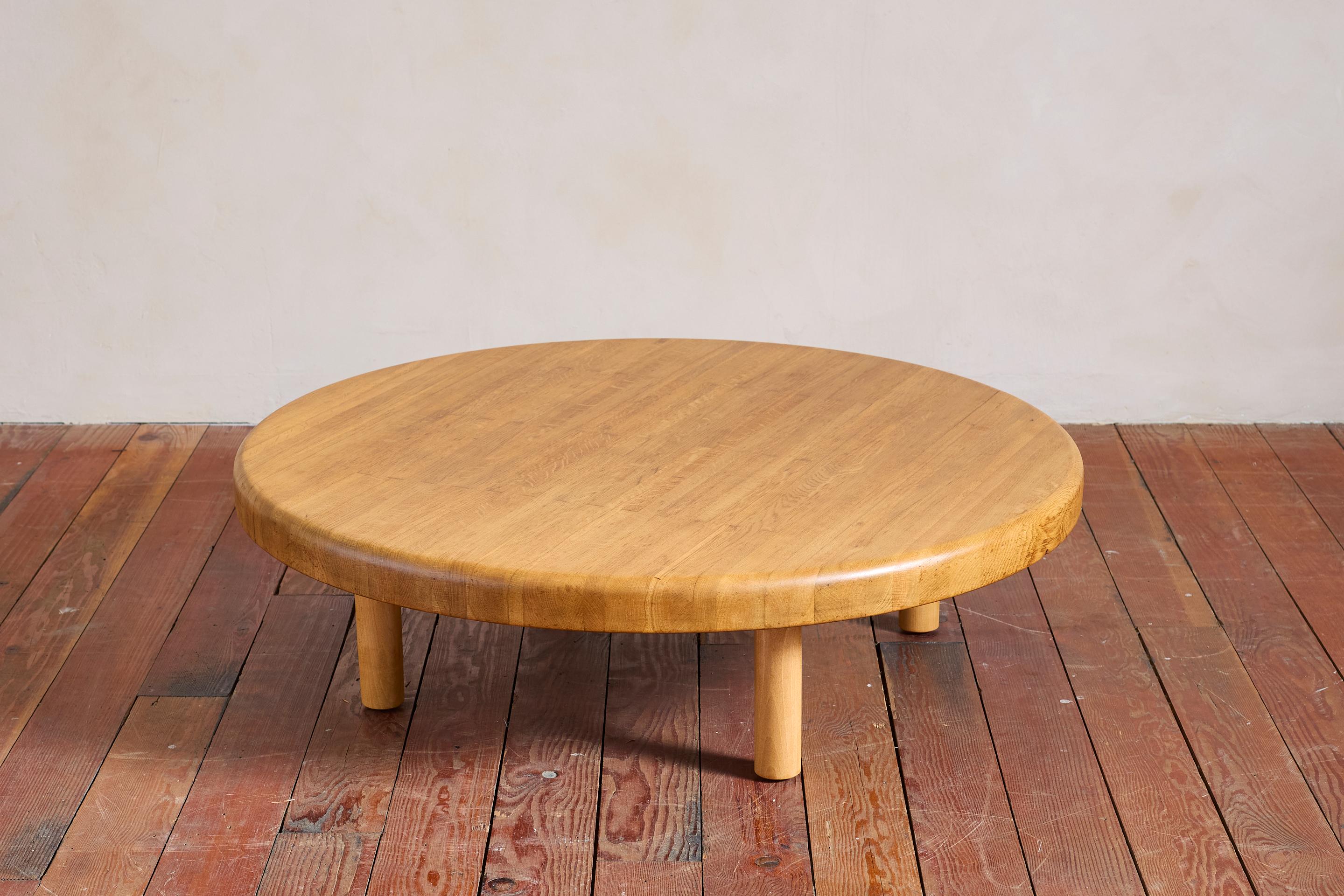 Dickes Französisch Oak Couchtisch im Angebot 11