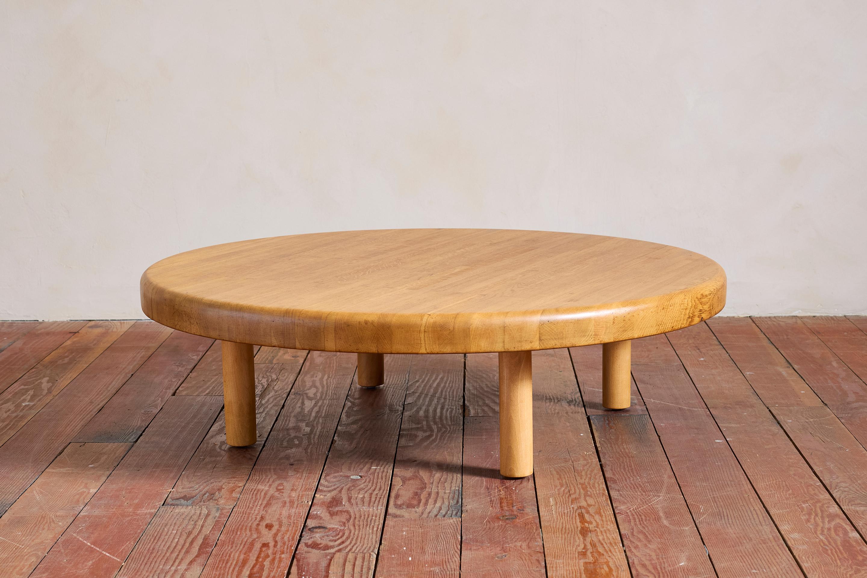 Dickes Französisch Oak Couchtisch im Angebot 14