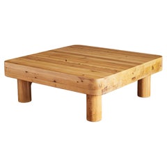Thick French Pine Coffee table