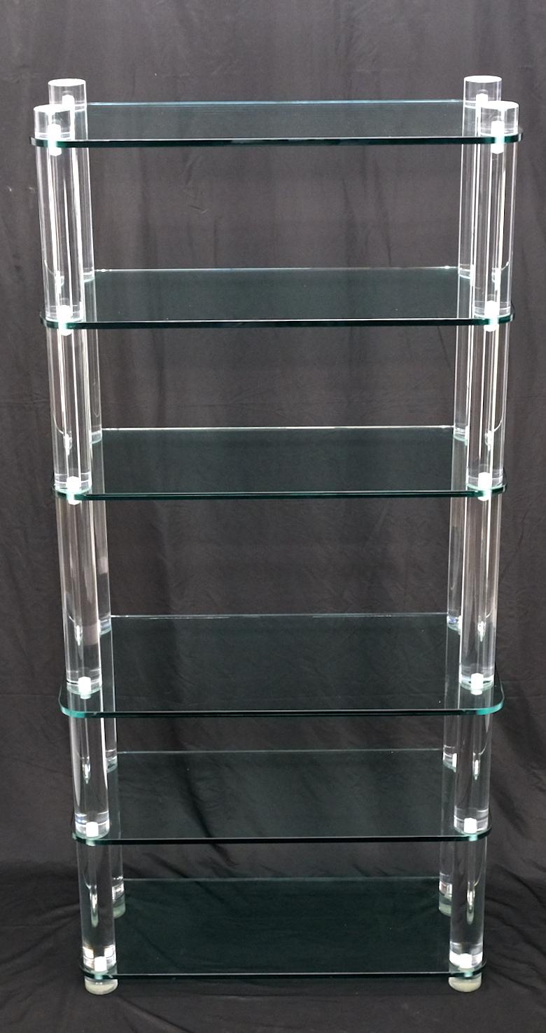 lucite shelves